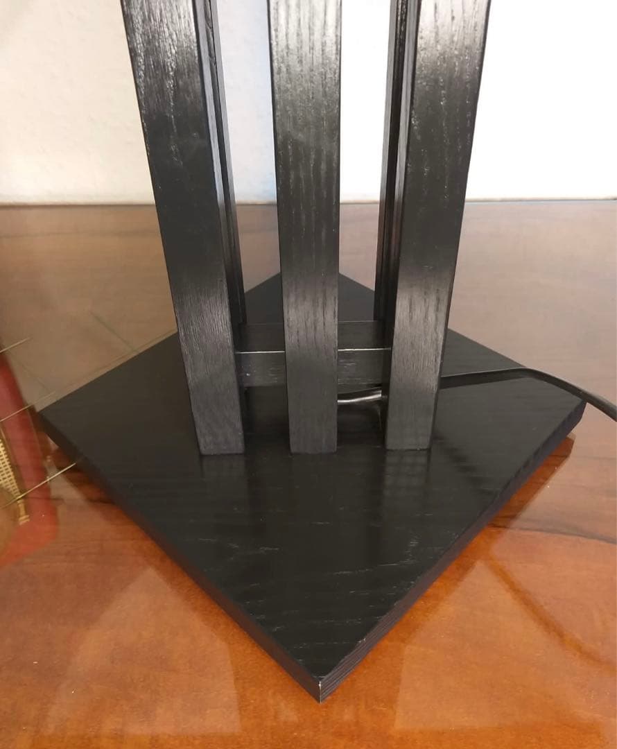 【極美品・レア】DOMUS ドムス テーブルランプ ブラック ドイツ製