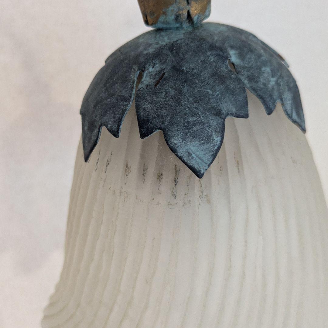 イタリア製 アンティーク調 青銅色フロアライト フロアスタンド 2灯 希少品