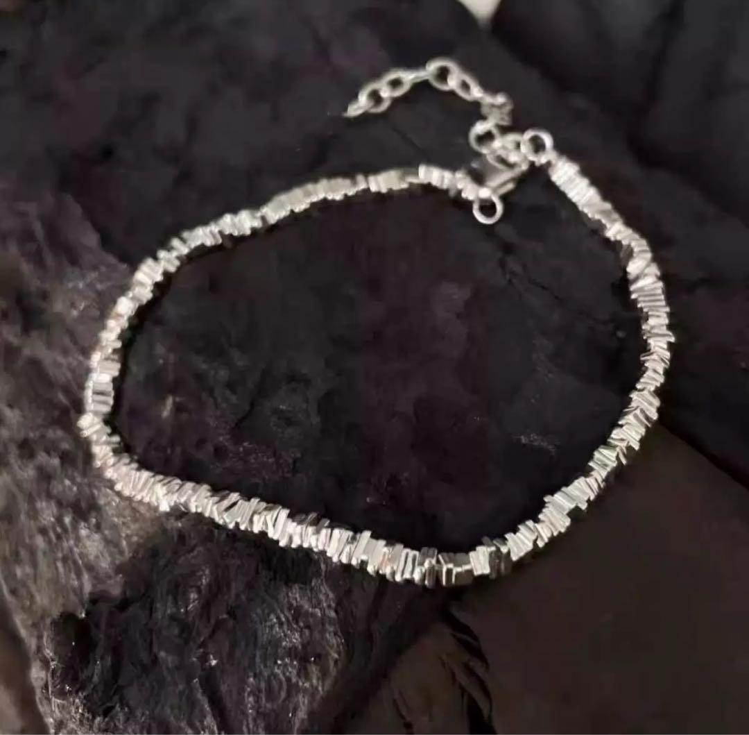 AMBUSHシルバービーズブレスレット