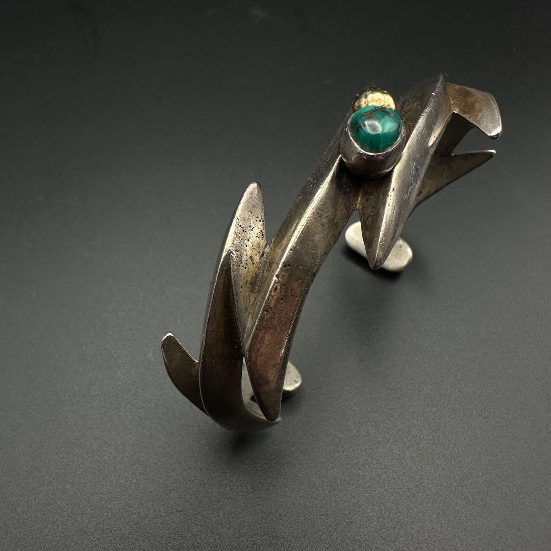 Navajo Aaron Anderson ライトニング バングル　ターコイズ