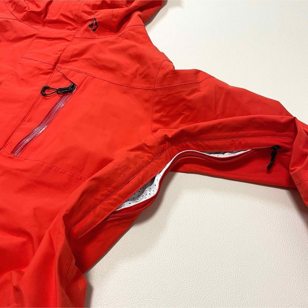 6661 ボルコム　ジャケット　メンズ　ゴアテックス　無地　オレンジ