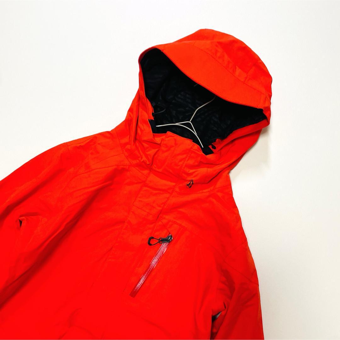 6661 ボルコム　ジャケット　メンズ　ゴアテックス　無地　オレンジ