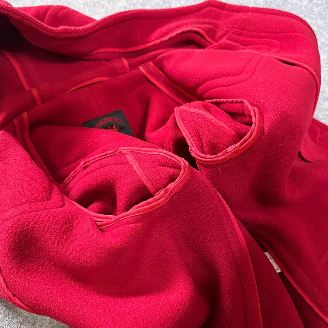 オールドイングランド：希少【ヘリンボーン•ツイード】ダッフルコート／ロング丈