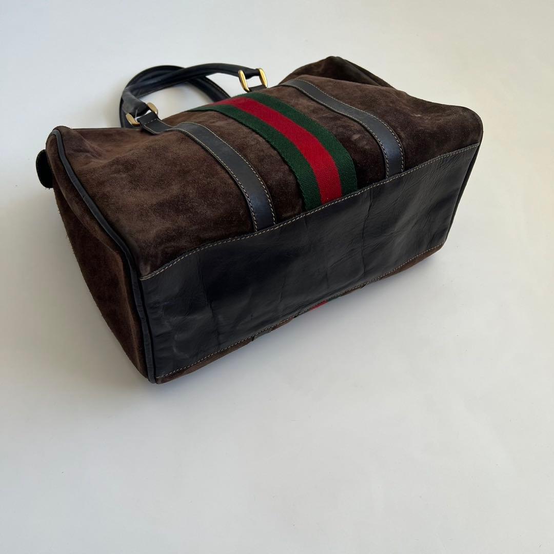 バッグ OLD GUCCI SHERRY LINE BOSTON HAND BAG