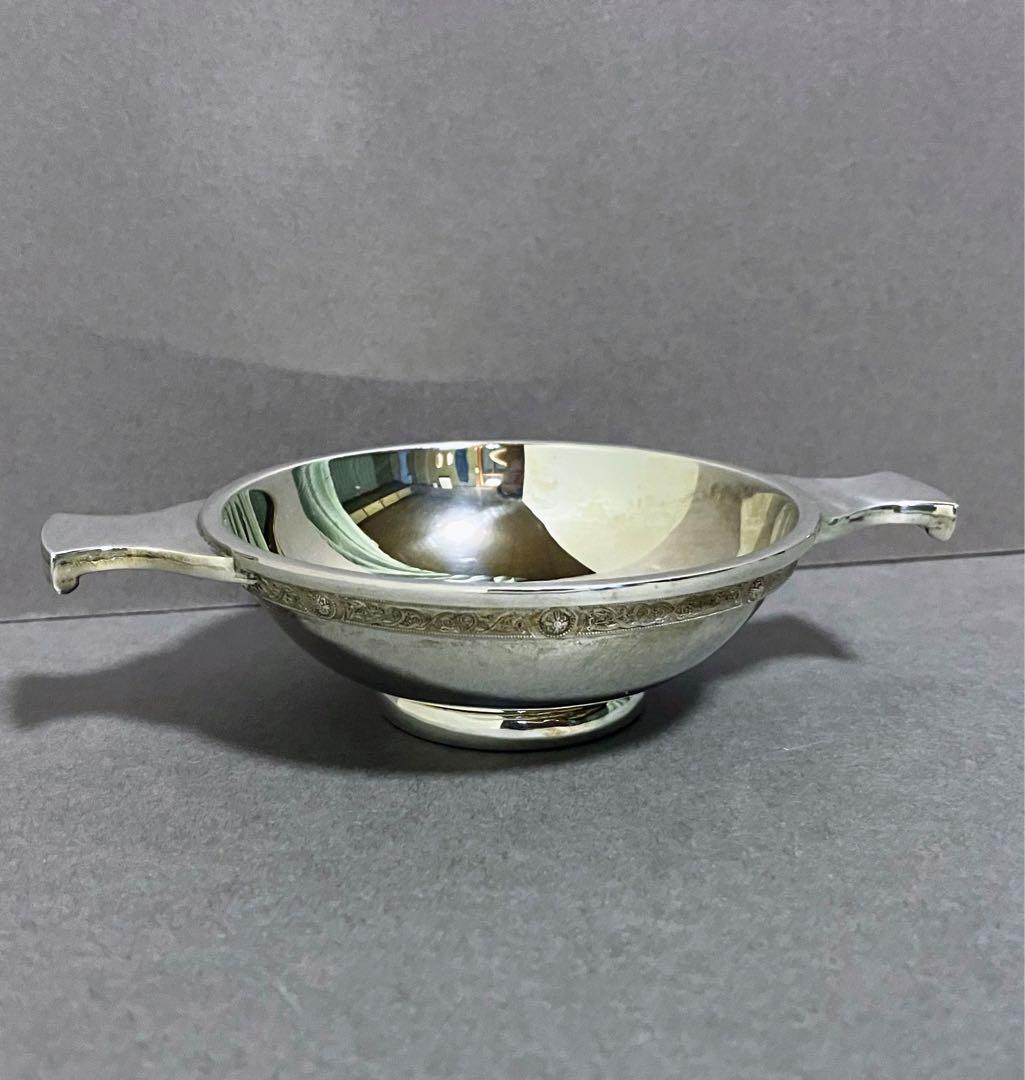 スターリングシルバー ボンボンディッシュ 小皿 小物入れ 英国製