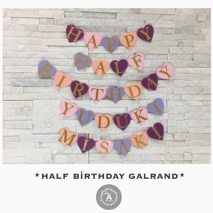 なかよし様✶⋆確認専用ページ ハーフバースデーガーランド