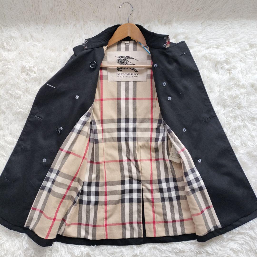 【極美品】バーバリーロンドン トレンチコート ノバチェック メガチェック S