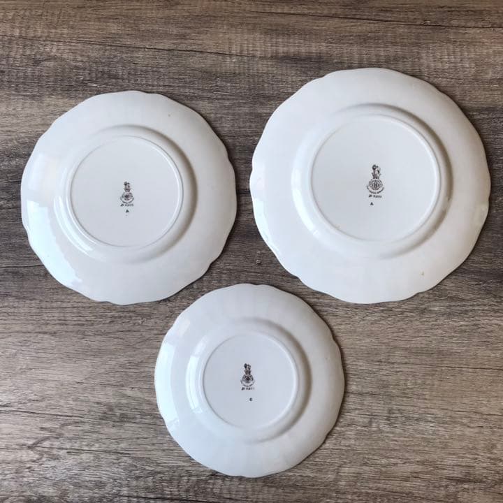 【6枚セット】    ビンテージ皿　英国製