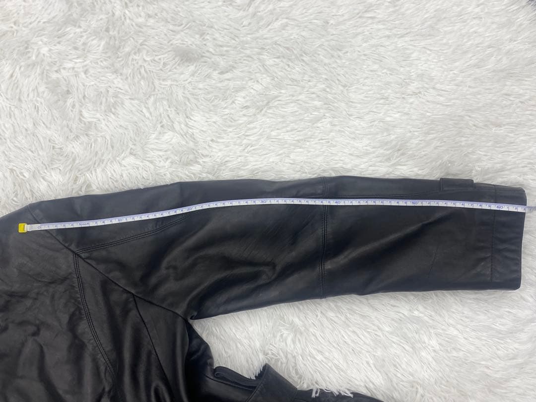 MEN’S TENORAS メンズティノラス レザー トレンチコート Mサイズ