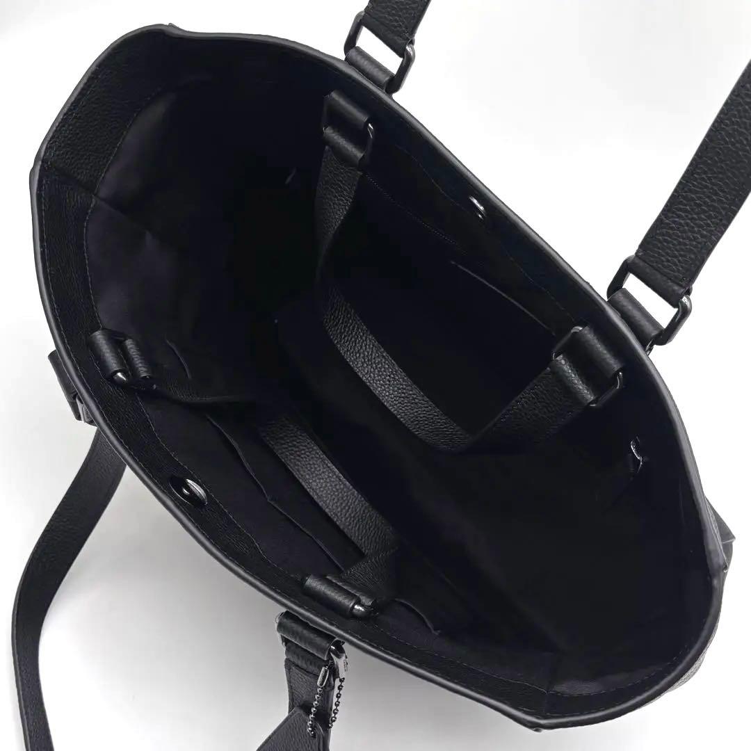 ✨極美品✨コーチ　トートバッグ　ハドソン　ダブルハンドル　オールレザー　2way