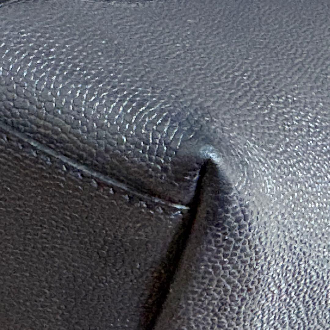 トッズ TOD’S ペーパーバッグ トートバッグ ネイビー