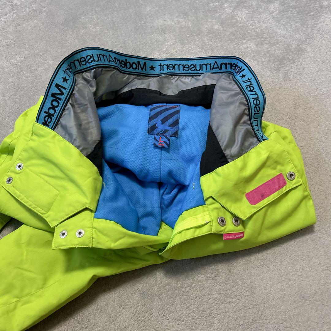 モダンアミューズメントメンズスキースノーボードウェアセットアップ男性用サイズL