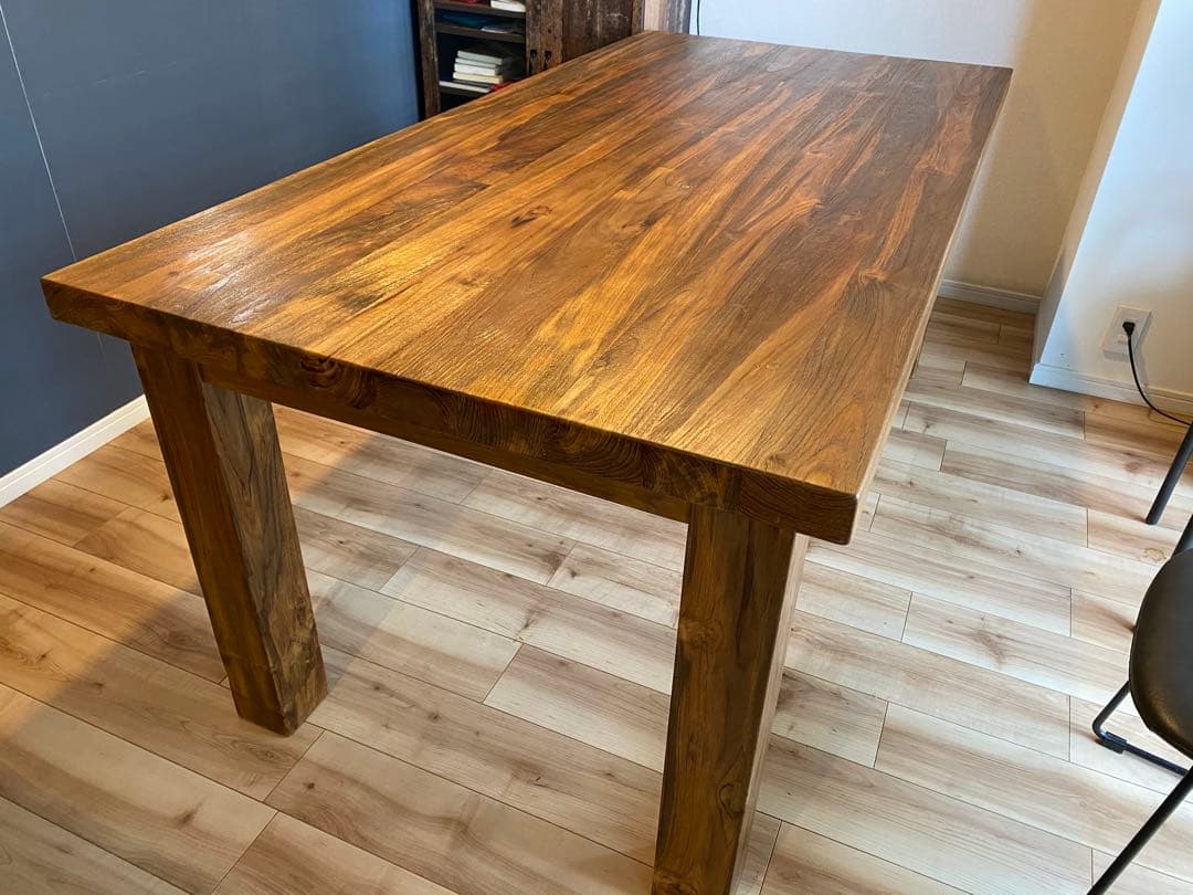 kaja CHISTA/オールドチーク ダイニングテーブル (W180)