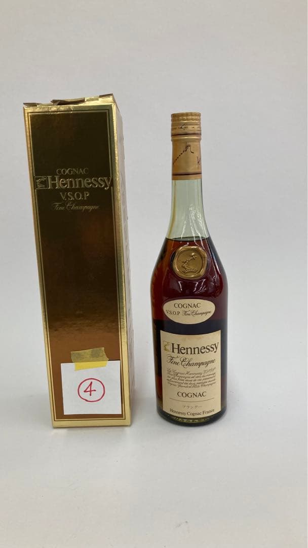 交渉可　ヘネシーVSOP スリムボトル　金キャップ　ブランデー　未開栓700㎖