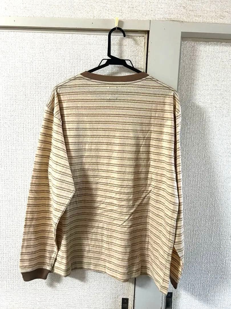 新品未使用 BATONER HAND DRAWING BORDER LONG T