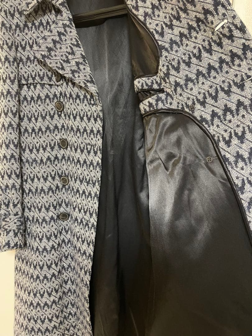 2009FW DRIES VAN NOTEN ドリスヴァンノッテン総柄コート M