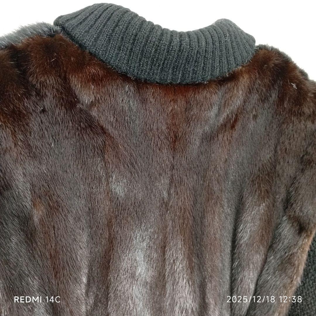 リアルファ×ニット ビンテージオーダーメイドジャケット XL