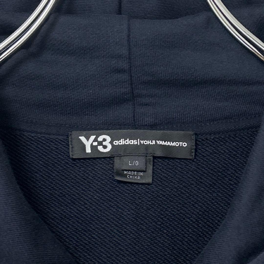 Y-3ワイスリー　レオパードフーディー　ビッグロゴスウェットパーカー　アニマルL