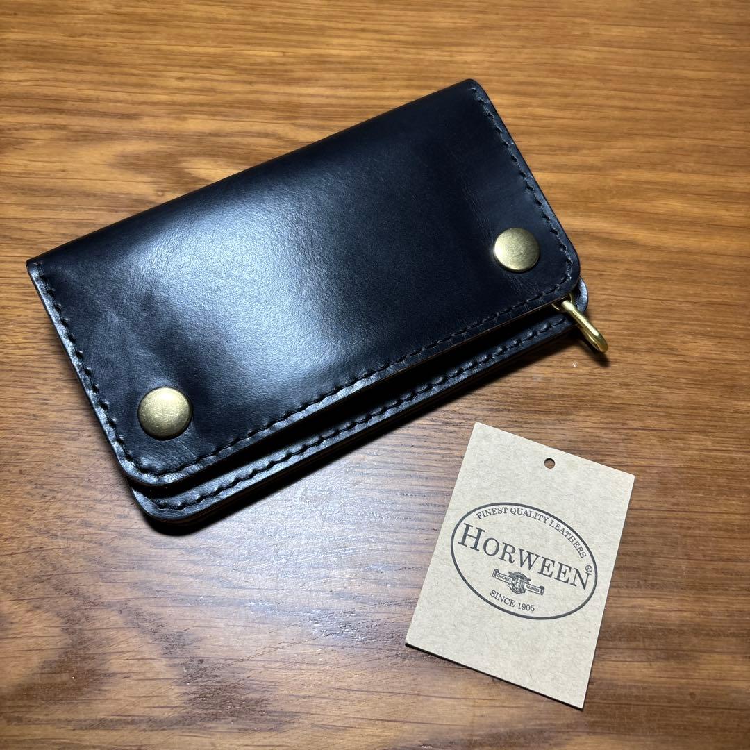 トラッカーウォレット クロムエクセル　ミドル　2層タイプ　フリーポケット付き