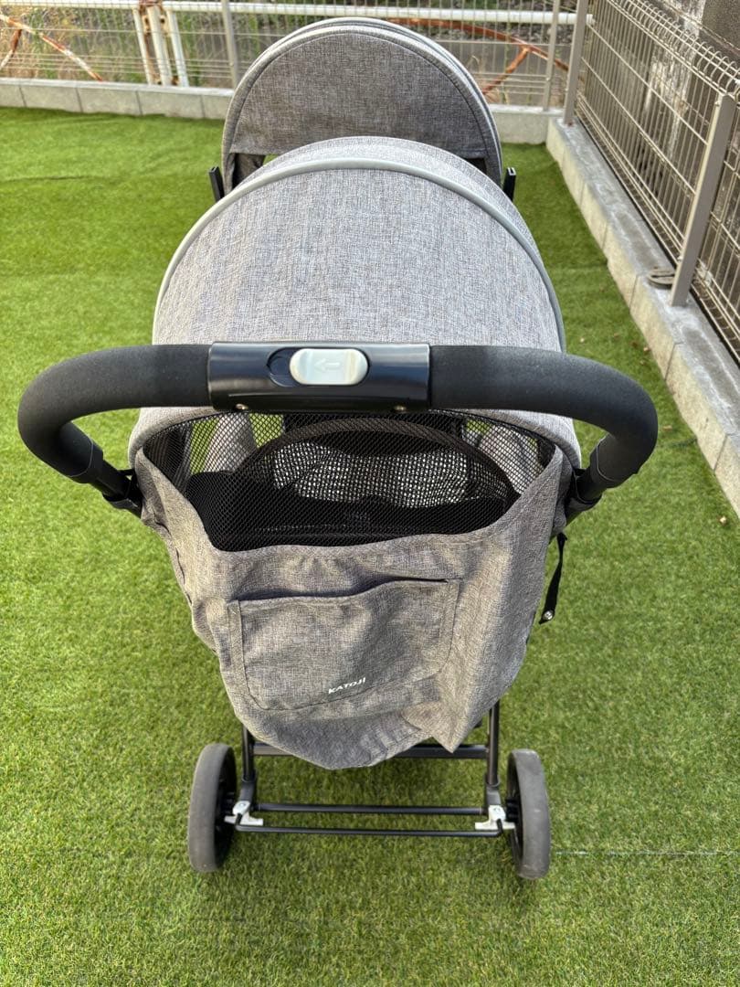 最終値下げ‼️早い者勝ち！美品　KATOJI タンデムストローラー ２人乗り