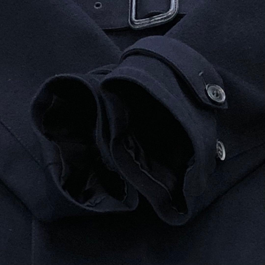 マッキントッシュ トレンチコート ウール 40サイズ/L位 ネイビー