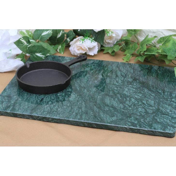 100%天然大理石パンピザそばうどんお菓子作り台 インディアングリーンMサイズ