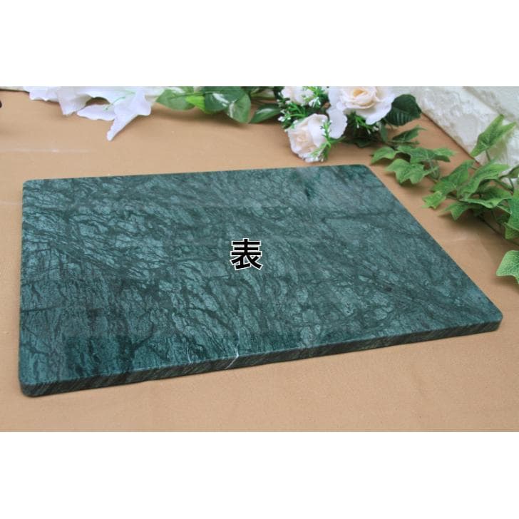 100%天然大理石パンピザそばうどんお菓子作り台 インディアングリーンMサイズ