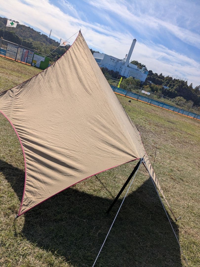 テンマクデザイン　ムササビウイング13ft　TC焚き火version