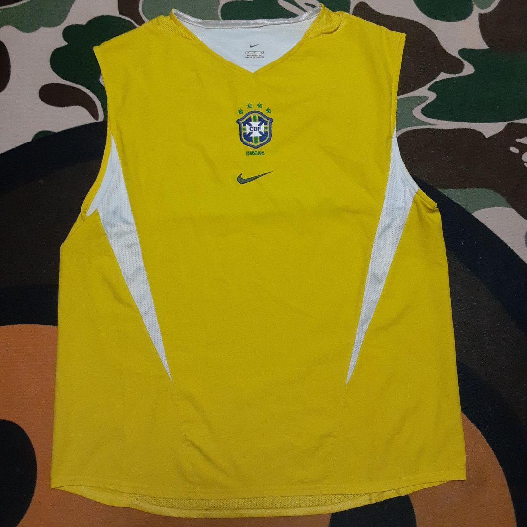 ブラジル代表　ノースリーブユニフォーム　ナイキ製