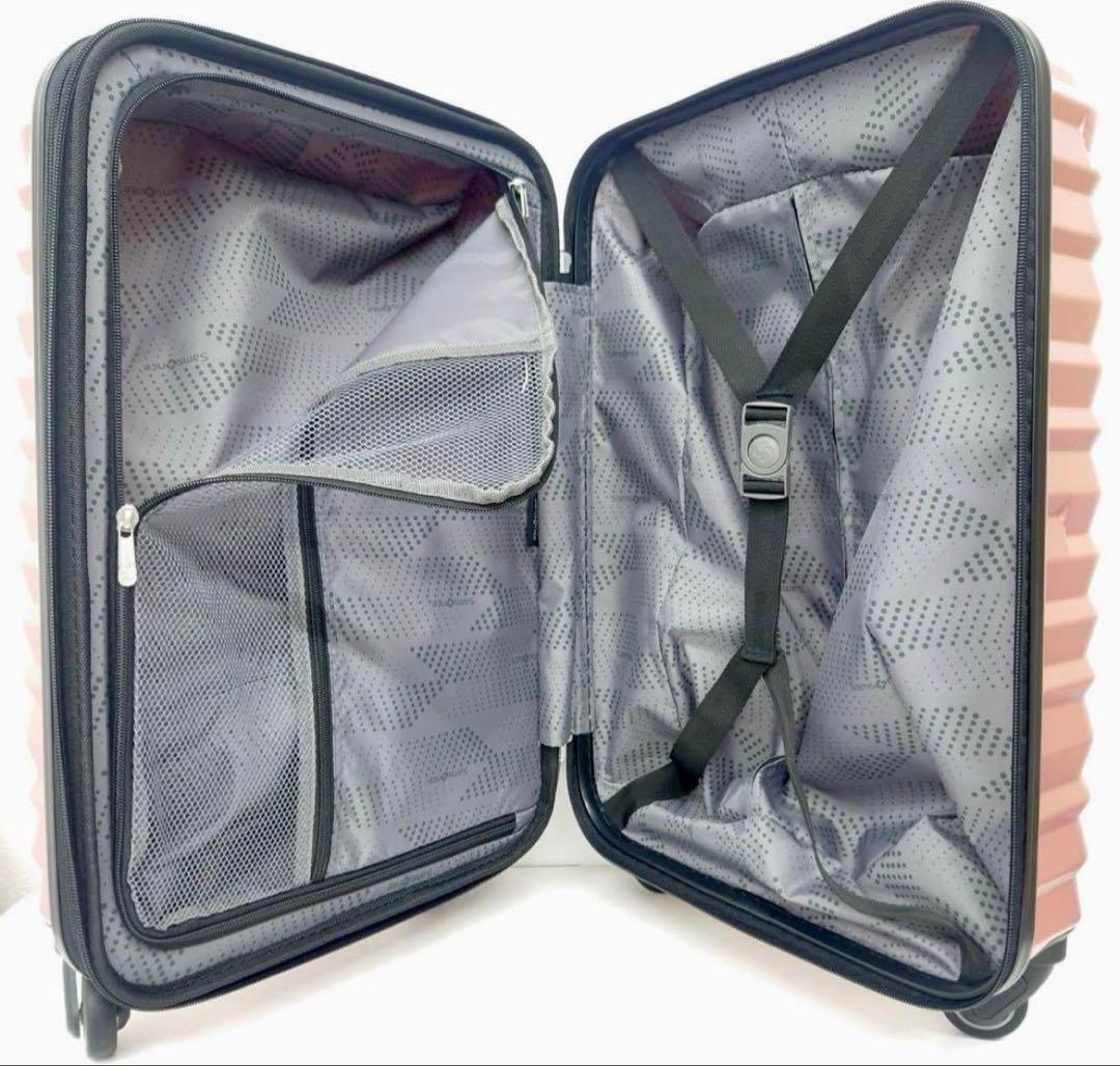 サムソナイト ジッププラス スーツケース 機内持ち込み ピンク