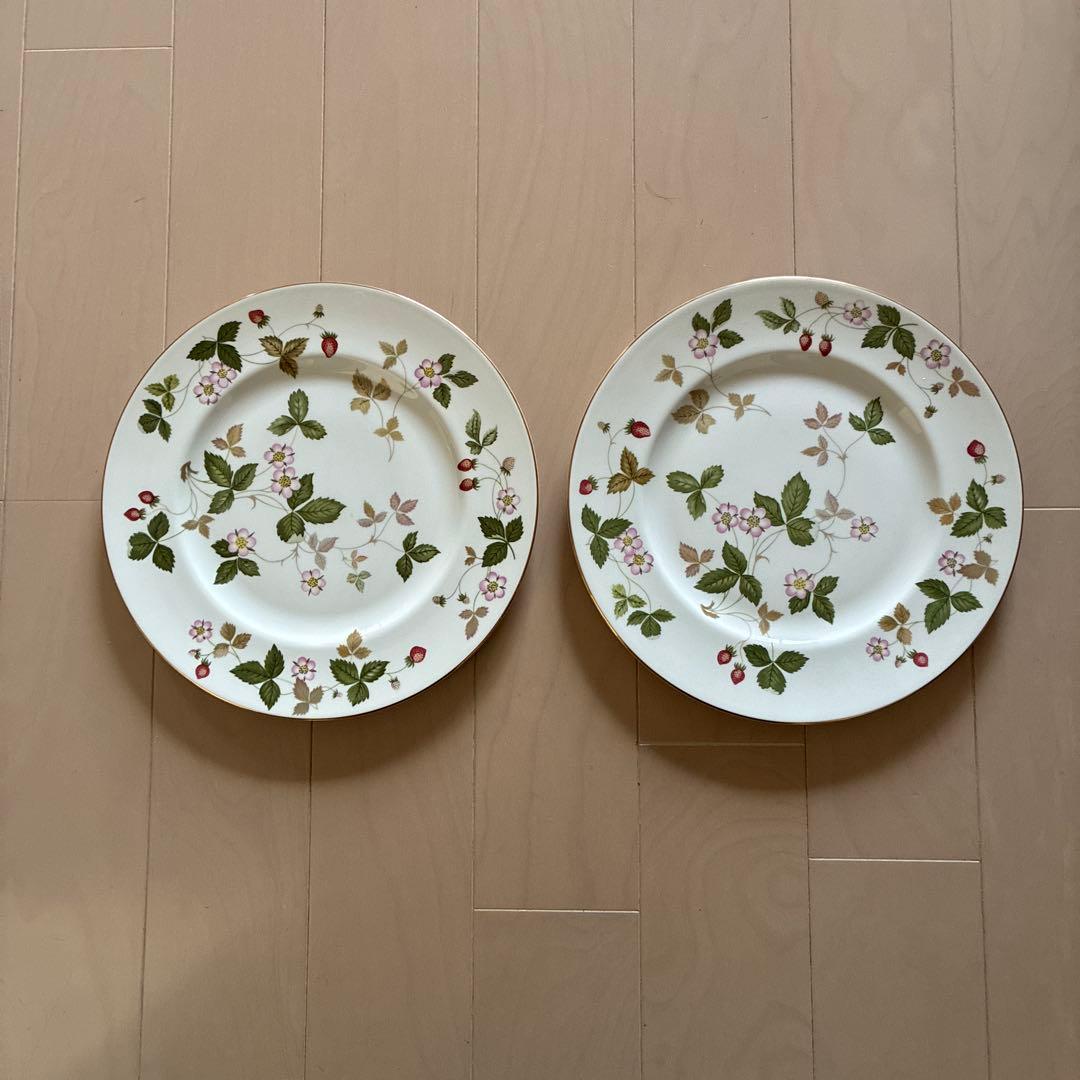 ウェッジウッド陶磁器平皿大　2枚セット