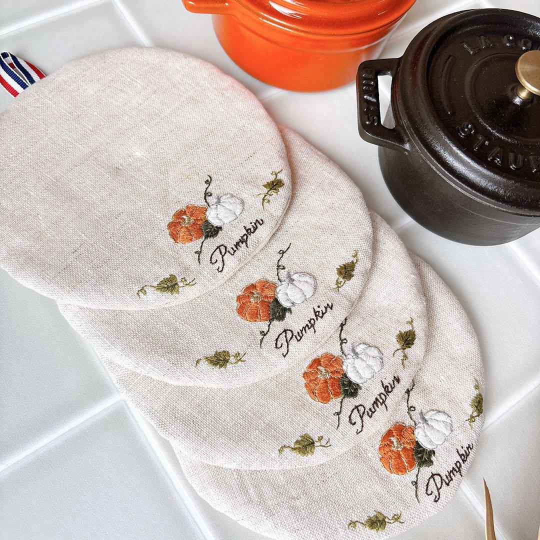 【camelia】 ストウブ　13cm円形　鍋敷き【オーダー分】