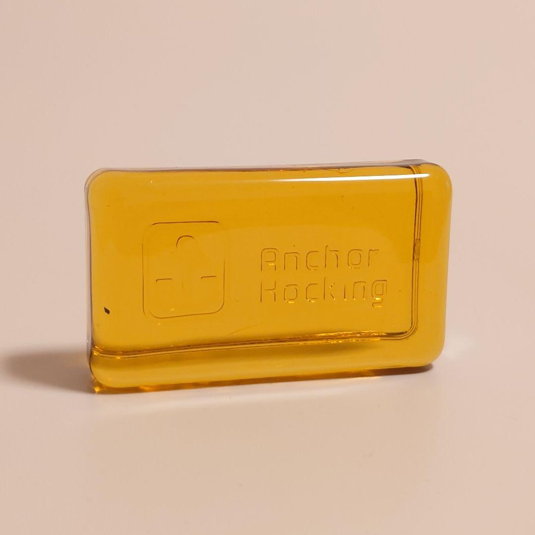 アンカーホッキング【ペーパーウェイト】ハニーゴールドAnchorHocking