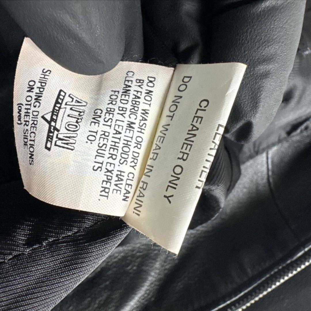 PLAYBOY プレイボーイ レザージャケット ウサギ刺繍 ロゴ入り Y2K