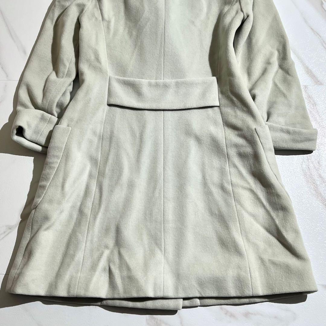 高級　FOXEY フォクシー　チェスターコート　ダブル　ヌートリア　ベルト