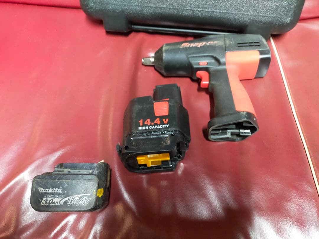 スナップオン　コードレスインパクトレンチCTJ3450 マキタアダプター付