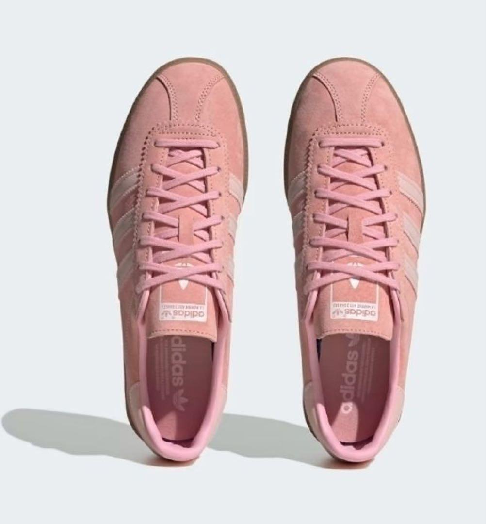 【新品未使用】24.0 韓国 adidas アディダス バミューダ ピンク