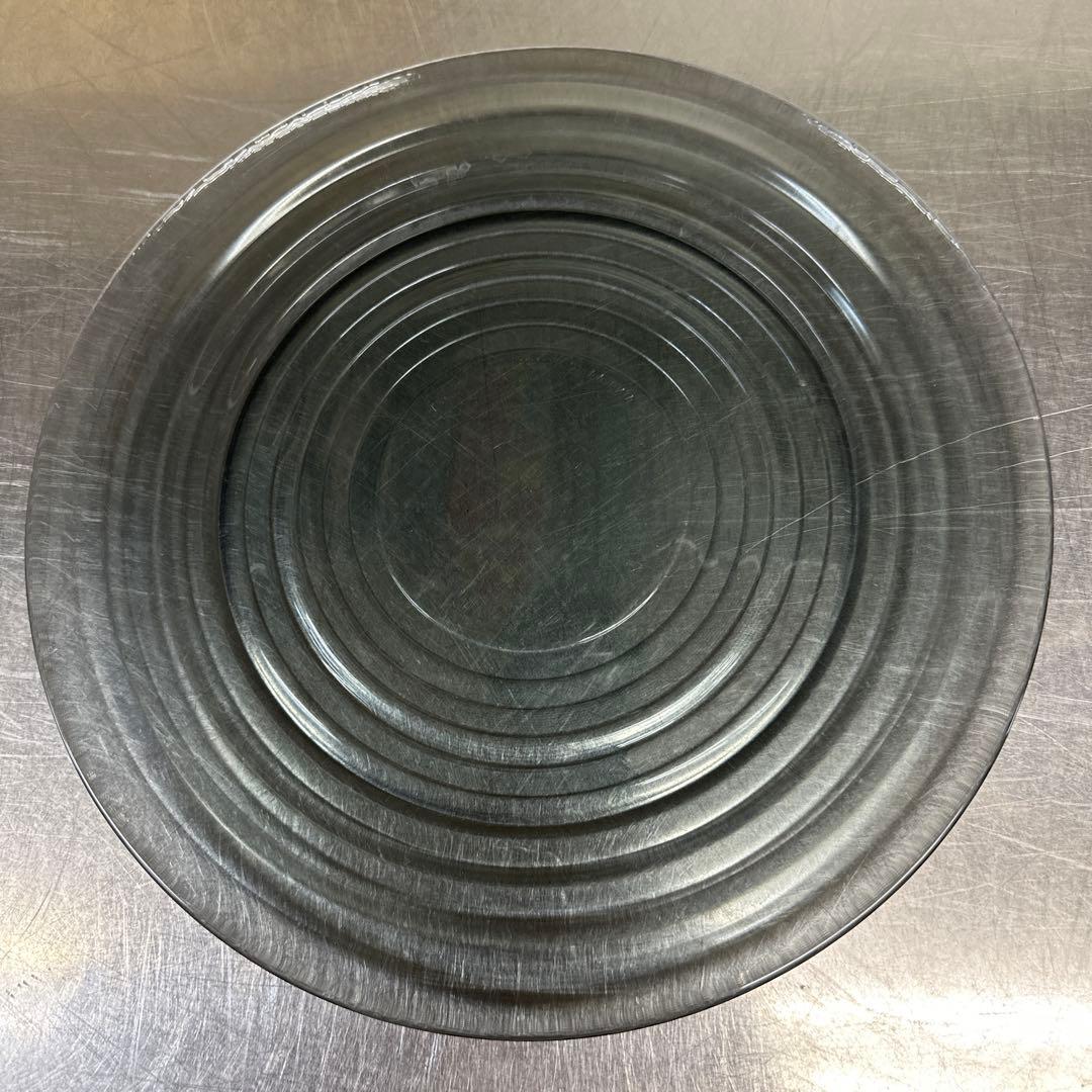 イッタラ AINO AALTO ガラス プレート 28cm グレー レア ５枚