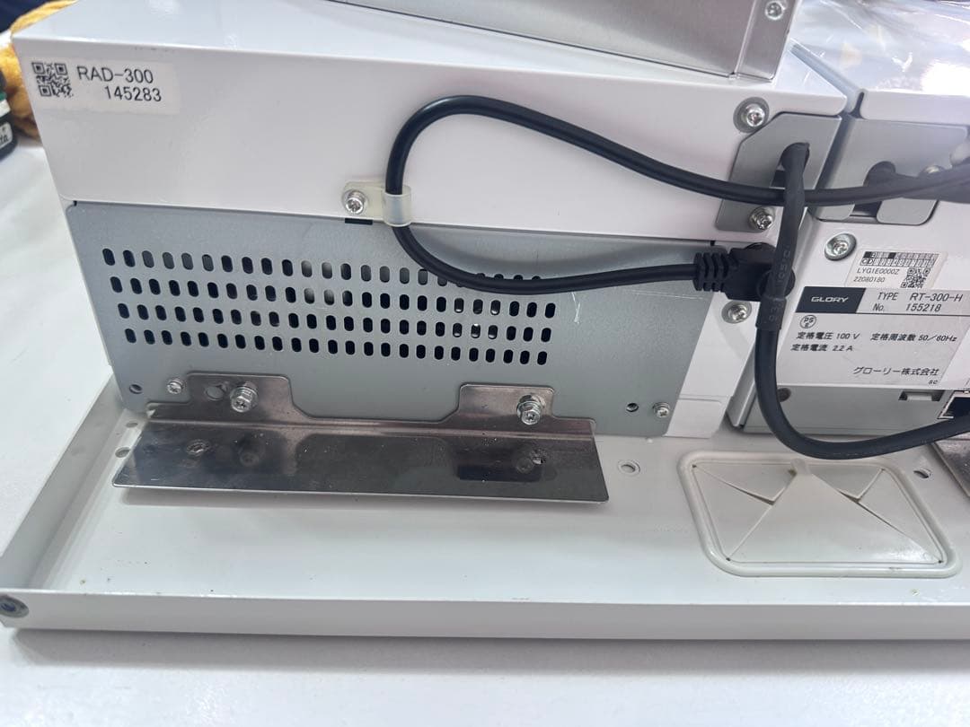 GLORY　RT-300-H RAD-300　レジ -新500円＆新紙幣対応