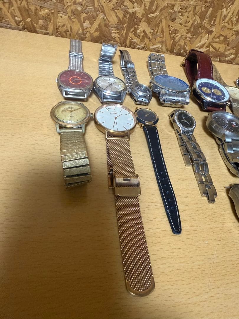 は*様 【ジャンク】22本腕時計等セット　まとめ売り