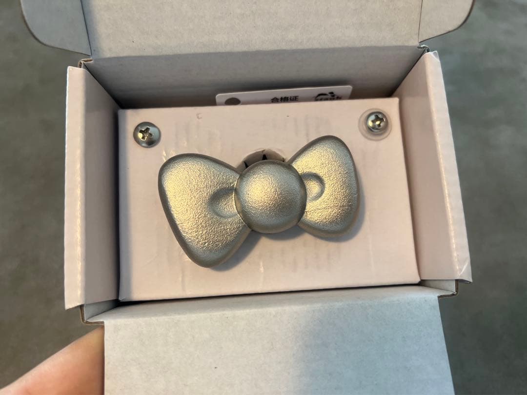 ひー　ストウブ ハローキティコラボ　ワナベ20cm ハローキティノブ