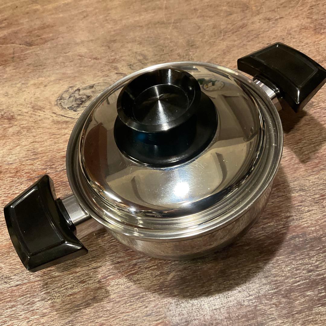 新品未使用！IH対応 ロイヤルクイーン 1コート 両手鍋 1QT