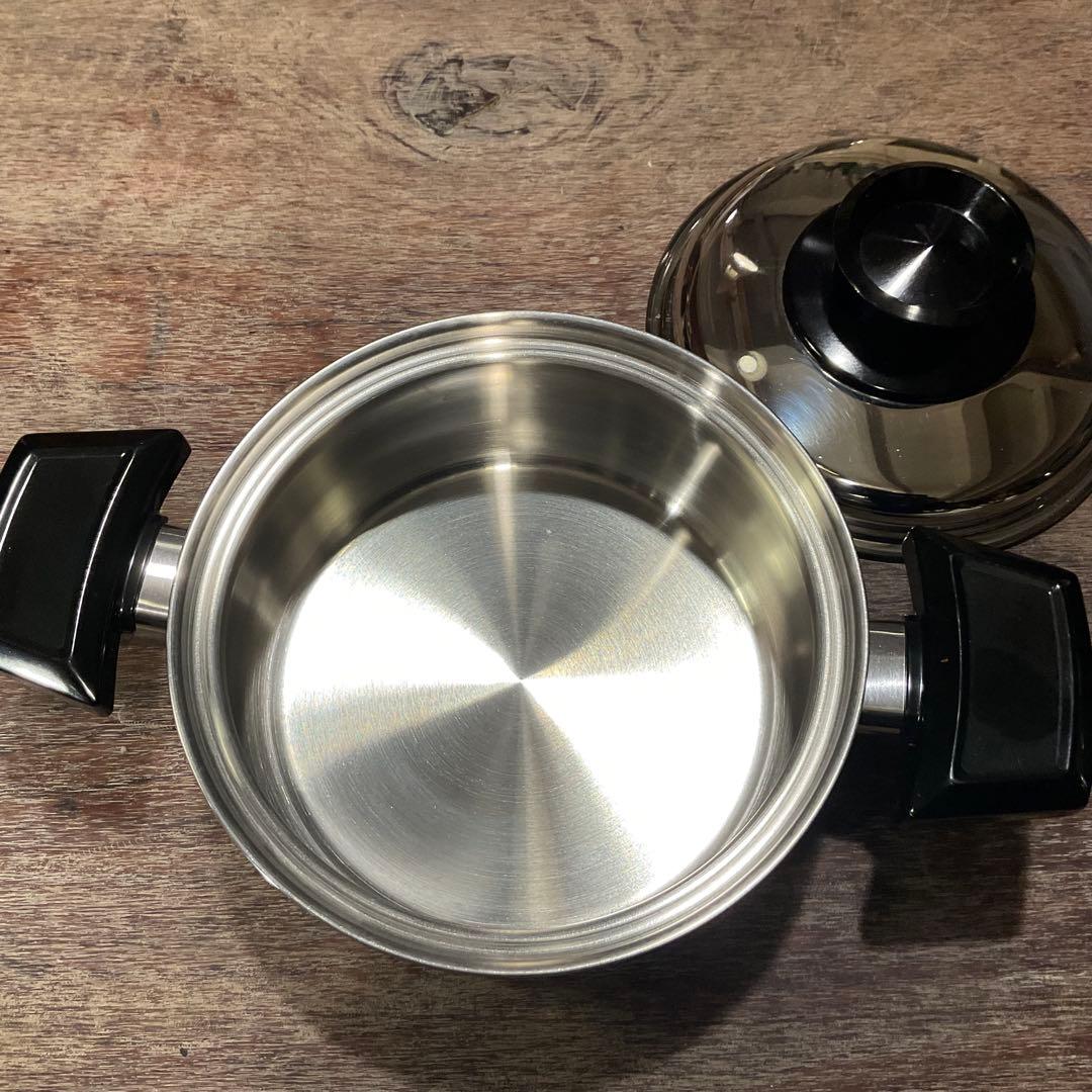 新品未使用！IH対応 ロイヤルクイーン 1コート 両手鍋 1QT