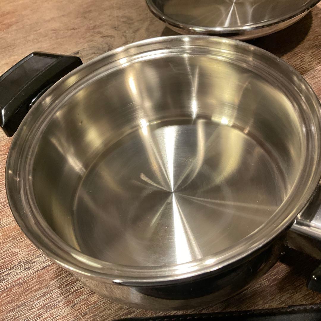 新品未使用！IH対応 ロイヤルクイーン 1コート 両手鍋 1QT