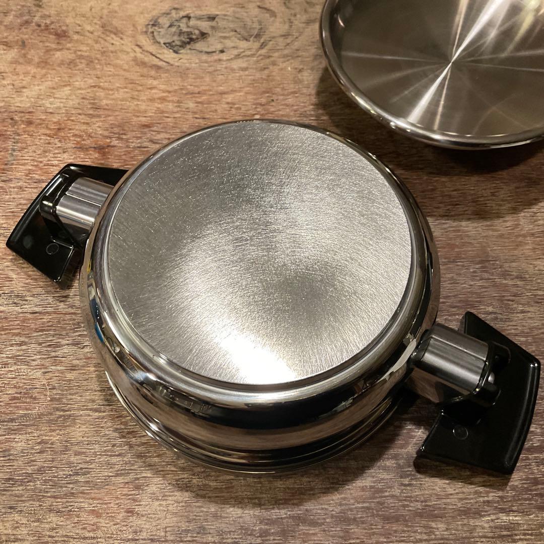 新品未使用！IH対応 ロイヤルクイーン 1コート 両手鍋 1QT