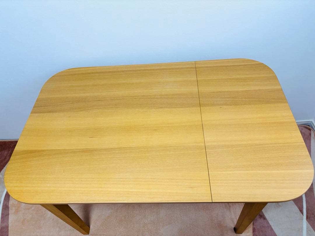 モダンデコ ダイニングテーブル 伸長式 折りたたみ 北欧 モダン ナチュラル