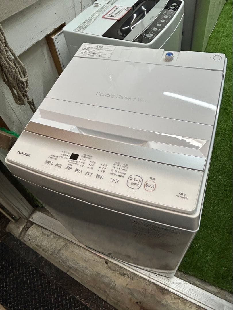 2023年製　AW-6GA2 6キロ洗濯機　東芝　洗濯機