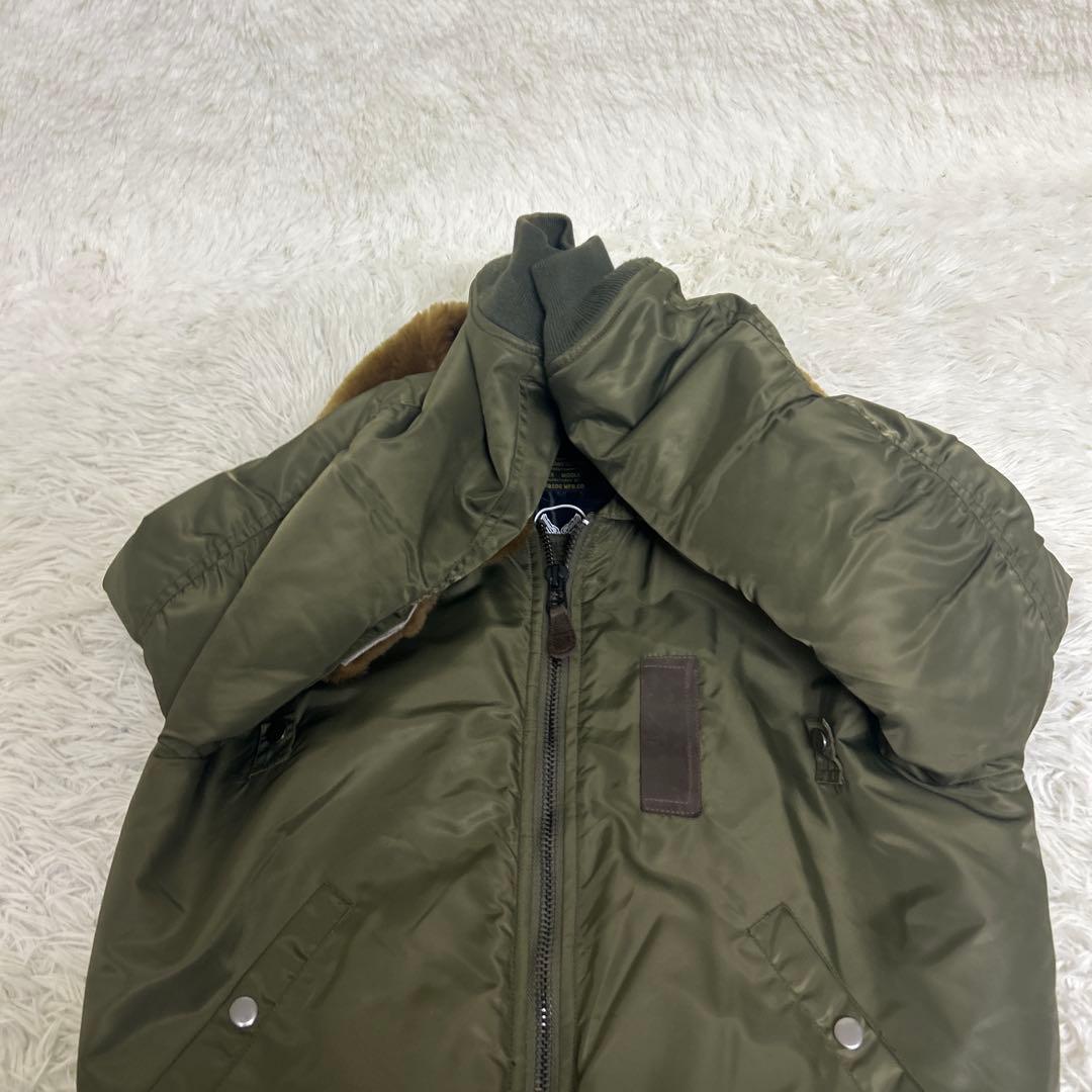 【美品】U.S. AIR FORCE フライトジャケットB-15 ファー