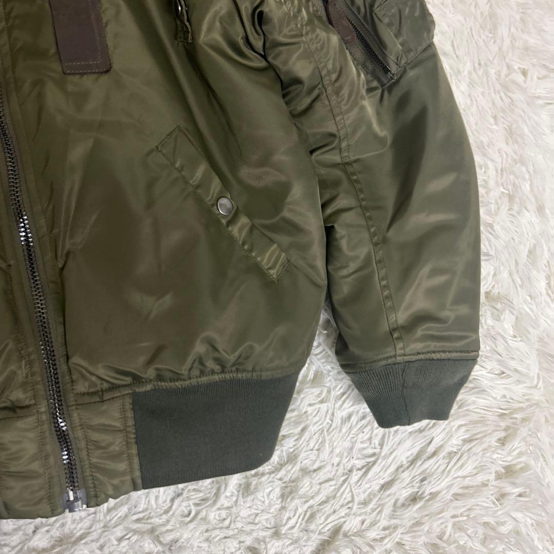 【美品】U.S. AIR FORCE フライトジャケットB-15 ファー