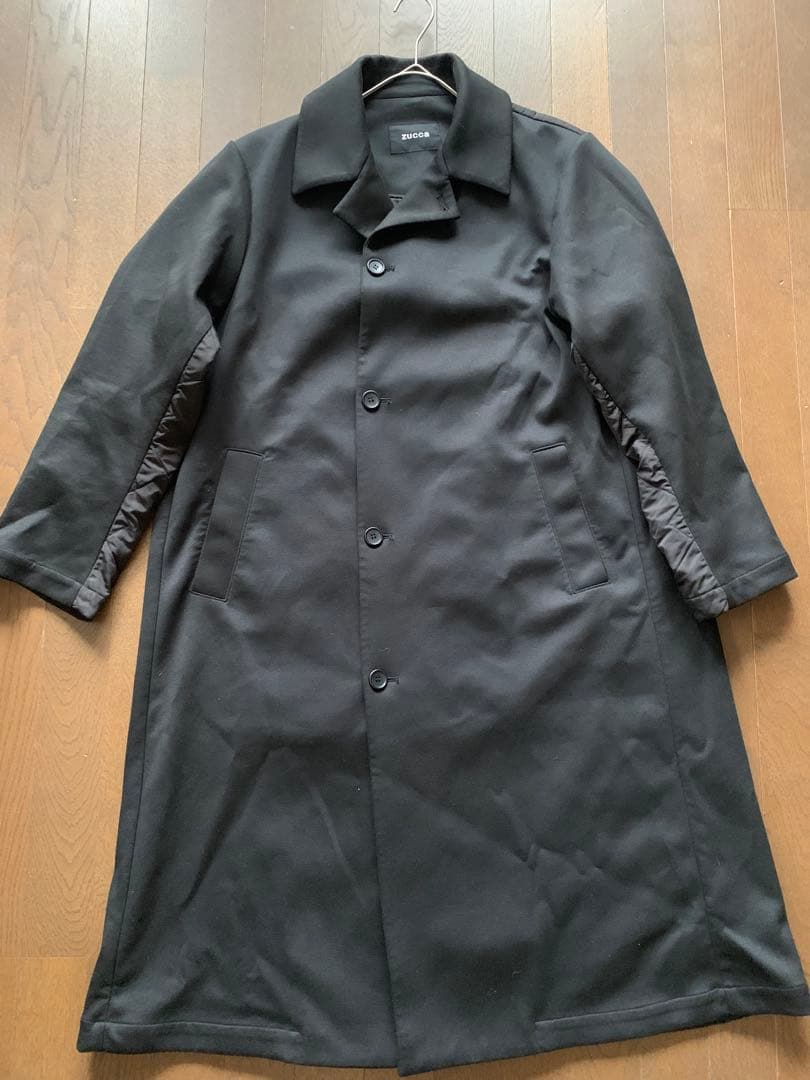 2024AW CABANE de ZUCCA カバンドズッカ ロングコート　黒